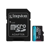 Kingston 256GB Canvas Select Plus Gen3 Micro SDXC 100MB/s A1 Hafıza Kartı, SDCS3/256GB thumbnail 1