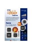 Ferre Fryart Artline Steam Qep64cb - Sc406-wfa - D064-sa 9 Prog. Dijital Turbo Ank. Set - Beyaz - 6