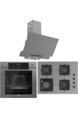 Ferre Fryart Artline Steam Qep64cpr-Sc408-wfa-D065-sa 9 Prog. Dijital Turbo Ank. Set - Gri - 1