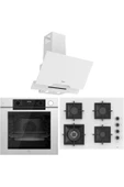 Ferre Fryart Artline Steam Qep64cb - Sc406-wfa - D064-sa 9 Prog. Dijital Turbo Ank. Set - Beyaz - 1