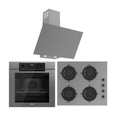 Ferre FryArt Artline QEP63CPR - CS208-FA - D079-SA 7 Prog. Dijital Turbo Ank. Set - Gri - 1