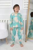 Cute Michey Çizgi Yüzler Desenli Erkek Çocuk Pijama Takımı thumbnail 8