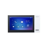 Dahua Vth2421fw-p 7" Tft Lcd Dokunmatik Ekran Çok Yönlü Mikrofon Villa Tipi İntercom İç Ünite Bayaz Kasa - 1