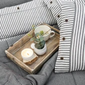 Schafer Home Loria Yatak Örtüsü Nevresim Seti 7 Parça-Antrasit - 7