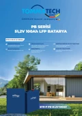 TommaTech 51.2V 100Ah PB Serisi LFP Lityum Batarya thumbnail 3