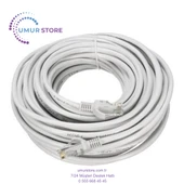 Kaliteli 60MT 60M 60 Metre Cat6 Cat 6 Cat6 Network Ethernet Kablosu Internet Televizyon Modem Ara - 2