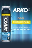 Arko Men Cool Tıraş Köpüğü 200 ml 2 li thumbnail 2