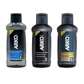 Arko Men Tıraş Kolonyası 255 ml 3 lü Karma Set (Cool-Black-Gold) - 1