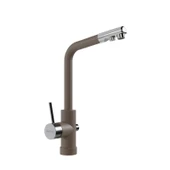 RealStone Abant Arıtmalı Eviye Bataryası Cappuccino - 1