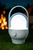 Taşınabilir Şarjlı Kamp Lambası Beyaz Işık – USB Şarjlı, Uzun Ömürlü LED Aydınlatma 34 LED thumbnail 1