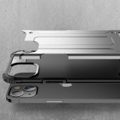 KNY Apple İphone 13 Mini Kılıf Çift Katmanlı Armour Case Gold - 4