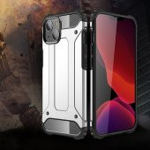 KNY Apple İphone 13 Mini Kılıf Çift Katmanlı Armour Case Gold - 5