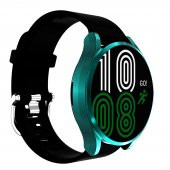 KNY Samsung Galaxy Watch 4 Classic 46 MM İçin 360 Kapatan Renkli Gard Kapak Yeşil - 3