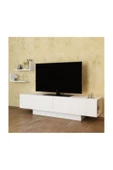 BMdekor Tv Sehpası Ekol Beyaz 150 Cm thumbnail 1