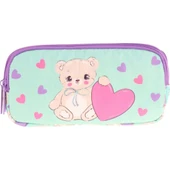 Kaukko Kıds 3 Bölmeli Kalem Çantası (plush Bear)krn-L8239 - 2