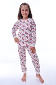 2'Li Paw Patrol Ve Sevimli Sky Desenli Kız Çocuk Pijama Takımı - 7