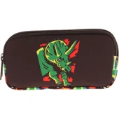 Kaukko Kıds 3 Bölmeli Kalem Çantası (leather Spaceshıp)krn-L8263 - 2