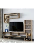 Meltem Çelik - BMdekor Tv Ünitesi Star Çırağan Mermer Desen 209 cm thumbnail 2