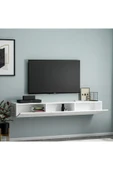 Meltem Çelik - BMdekor TV Sehpası Tunus Beyaz 180 cm thumbnail 2
