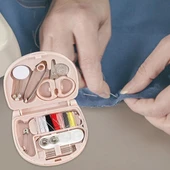 Çok Fonksiyonlu Mini Çanta Boy Seyahat Tipi Dikiş Seti thumbnail 1