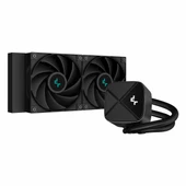 DeepCool LS520S Zero Dark 240mm AM5/1851P Siyah İşlemci Sıvı Soğutucu thumbnail 1