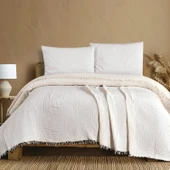 Schafer Home Sofia Müslin Pike 200x220 Cm-Krem - 1