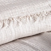 Schafer Home Sofia Müslin Pike 200x220 Cm-Krem - 2