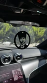 Araba Süsü Metal Mustafa Kemal Atatürk Dikiz Aynası Süsü Dekoratif - 1