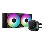 DeepCool LE520 ARGB 240mm AM5/1851P Siyah İşlemci Sıvı Soğutucu thumbnail 1