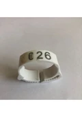 BEYAZ Kaz Ayak Bilezikleri - 1
