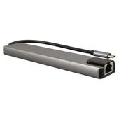 Powermaster Type-C 8in1 HDMI Çok Fonksiyonlu USB 3.0 Dock Station (Macbook - PC - Playstation - Xbox) - 3