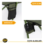 FUNKY CHAIRS Comfort Kamp Sandalyesi Haki thumbnail 4