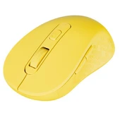 Everest Sm-Bt08 Usb Sarı 2 In 1 Bluetooth 2.4Ghz Kablosuz Mouse thumbnail 2