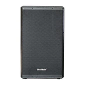 Pro-Main MS-1015GA 600 Watt 38 Cm Aktif Ahşap Kabin Hoparlör thumbnail 2