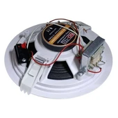 No-Tel Not Th 5Ctw 5 13 Cm 10 Watt Beyaz Alçıpan Trafolu Hoparlör thumbnail 2