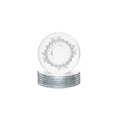 Paşabahçe Timeless 54751 6'lı Çay Tabağı - 1