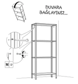 Yfc Metal Çelik Raf 31x93x200 5 Katlı - 3