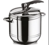 Home Perfect 12 Litre  Düz Düdüklü Tencere - İndüksiyon Kapsül Tabanlı - 1