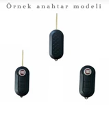 Fiat Doblo Fiorino Punto Bravo 500 Ducato Panda Karbon Anahtar Kılıfı 2.Resime Bakınız thumbnail 2