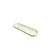 Keramika Kayık Noyan 26*9 Cm Mat Beyaz - 1