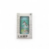Çocuk Masa Lambası Kalemlik Unicorn Mavi - 2