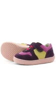 Rakerplus Bob Hakiki Deri Mor Pembe Barefoot Cırtlı Lastikli Bebek Sneaker Ayakkabı thumbnail 7