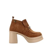 Albini 26102054S Hakiki Süet Deri Kadın Topuklu Bot thumbnail 1