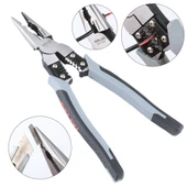 Karga Burun,  Terminal Sıkıştırma, Kablo Soyacı, Pense, (4IN1 Fonksiyonlu), thumbnail 1