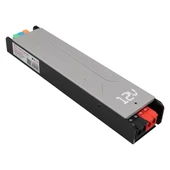 Powermaster PM-26841 12 Volt 20 Amper 240 Watt Slim Metal Kasa Adaptör Voltaj Göstergeli 238X51x30mm - 1