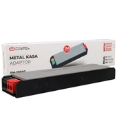 Powermaster PM-26840 12 Volt 15 Amper 180 Watt Slim Metal Kasa Adaptör Voltaj Göstergeli 218X51x27mm - 5