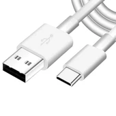 Powermaster PM-18299 Beyaz 5A Hızlı Şarj Destekli USB Type-C Şarj Ve Data Kablosu (1 Metre) - 2