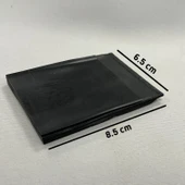 Dikey Akordiyon Plastik Kartlık Siyah, Deri Hobi Kartlık Cüzdan Yapımına Uygun - 4