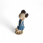 Dekoratif Biblo Anime Kız Beyaz Saçlı thumbnail 1