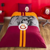 Taç Galatasaray Şampiyon Aslan Tek Kişilik Lisanslı Nevresim Takımı thumbnail 1